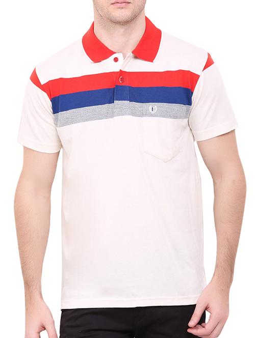 white cotton tshirt - 12375201 - Very Small Image - 1