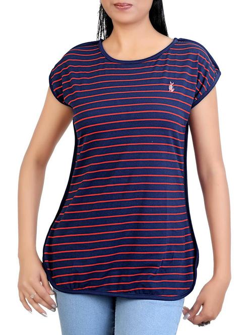 blue hosery top - 12376263 - Very Small Image - 1