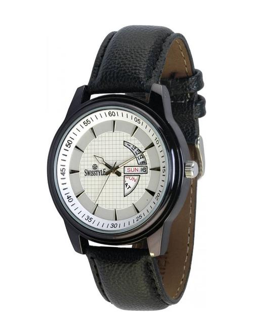 swisstyle white color dial watch for men - 12392198 - Very Small Image - 1