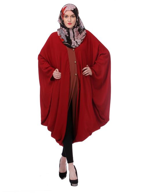 red crepe dress - 12392319 - Very Small Image - 1