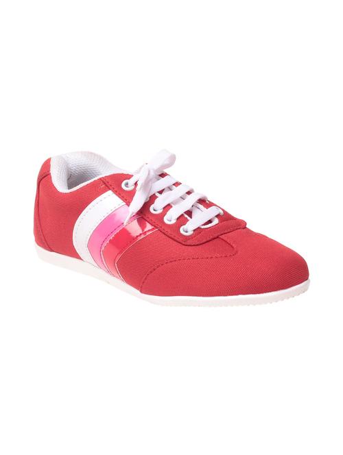 red fabric shoes - 12393460 - Very Small Image - 1