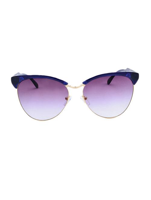 stacle designer inspired cat-eye sunglasses (blue) (st15120 - 12394295 - Very Small Image - 1
