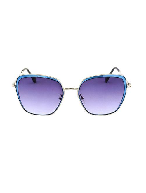 stacle high fashion oversized sunglasses ( st 5809silver/blue/grey ) - 12394355 - Very Small Image - 1