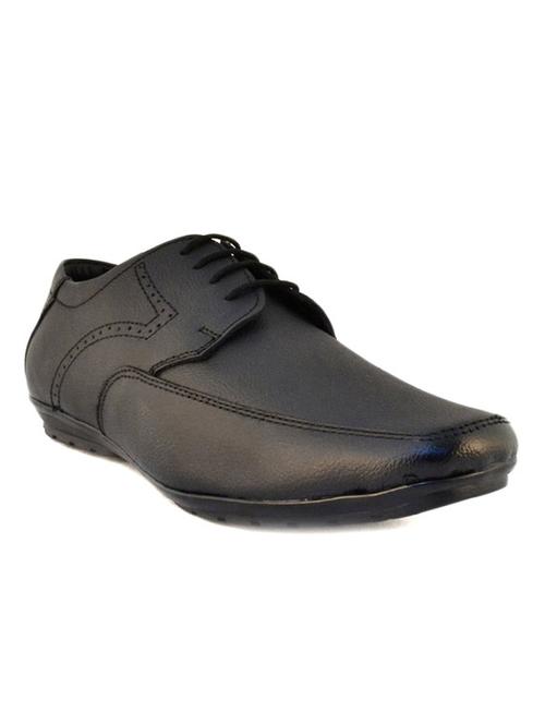 black leather derbies - 12395853 - Very Small Image - 1
