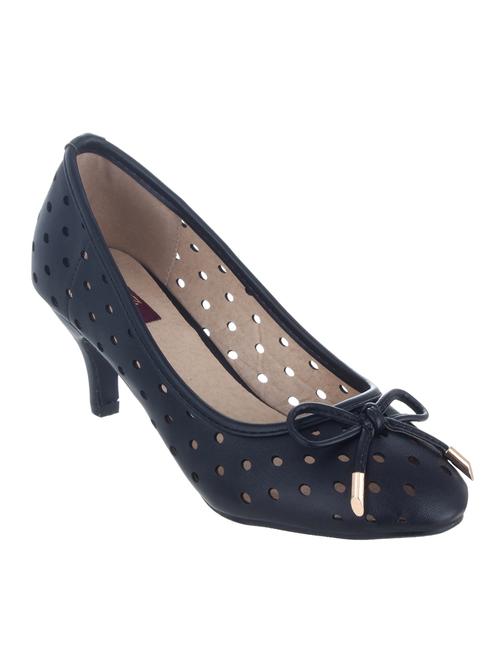 black synthetic cut work pump - 12398052 - Very Small Image - 1