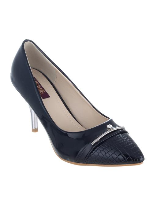black synthetic pump - 12398099 - Very Small Image - 1