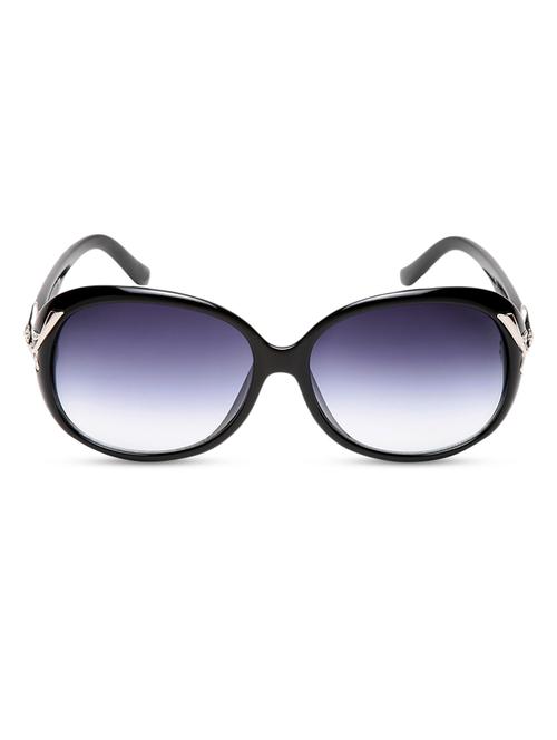 solid black sunglasses with blue cr lens - 1240197 - Very Small Image - 1