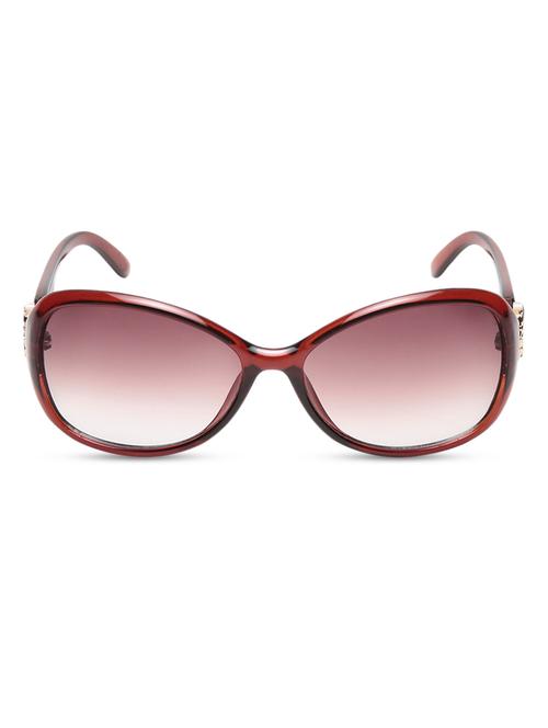 solid maroon sunglasses with purple cr lens - 1240202 - Very Small Image - 1