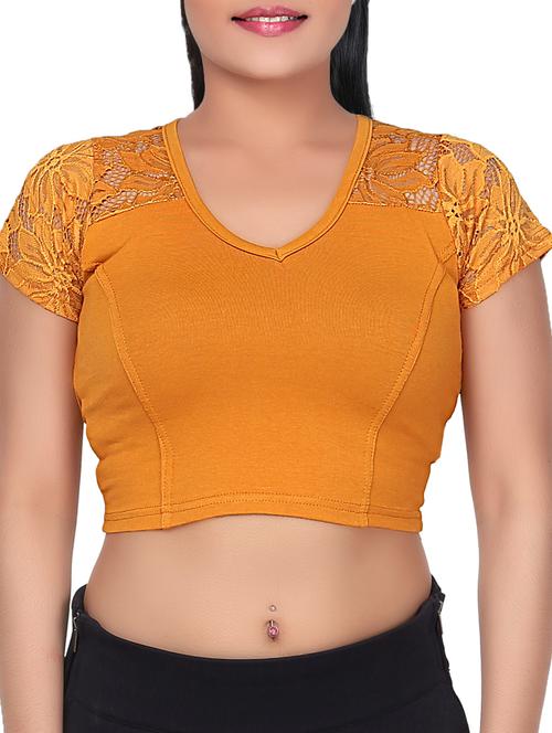 orange cotton blouse - 12403074 - Very Small Image - 1
