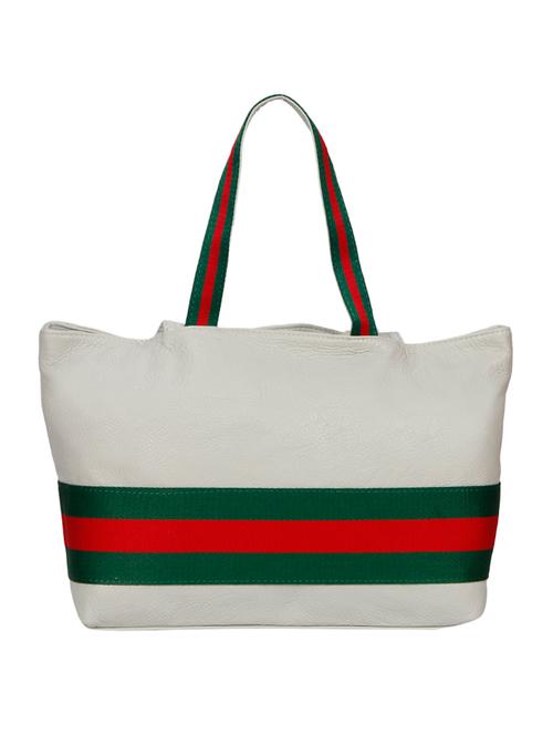 multi leatherette tote - 12404117 - Very Small Image - 1