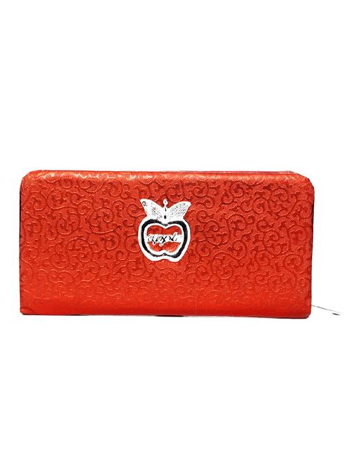 orange rexene textured clutch - 12404427 - Very Small Image - 1