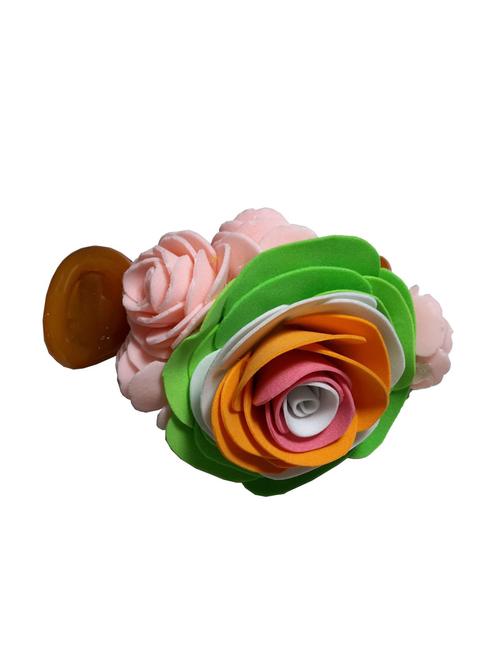 floral hair clip - 12406221 - Very Small Image - 1