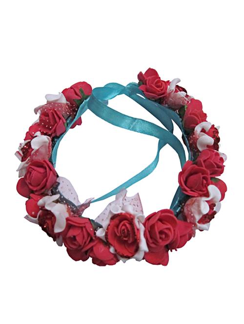 colorful floral tiara - 12406284 - Very Small Image - 1