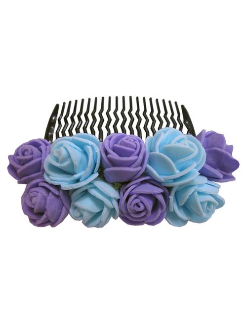 floral comb pin - 12406342 - Very Small Image - 1