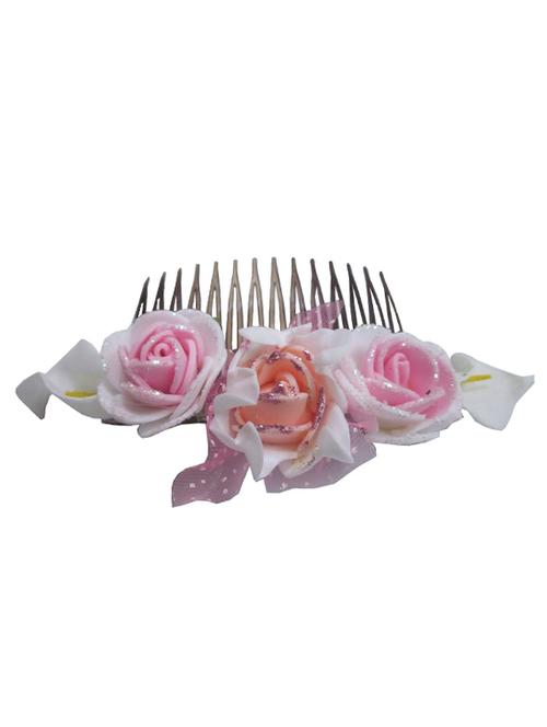 floral comb pin - 12406366 - Very Small Image - 1