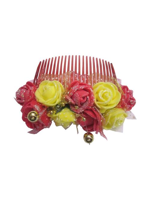 floral comb pin - 12406376 - Very Small Image - 1