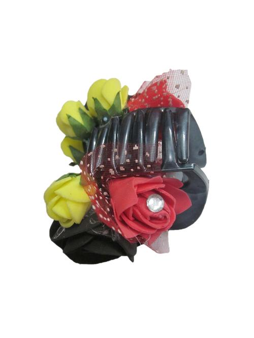 floral hair clutcher - 12406411 - Very Small Image - 1