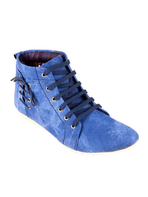 blue tpr lace up sneakers - 12407848 - Very Small Image - 1