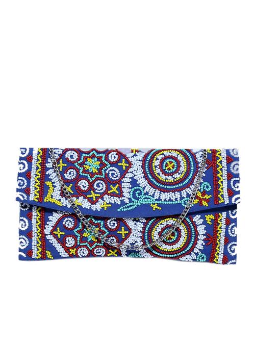 multi cotton embellished clutch - 12410082 - Very Small Image - 1