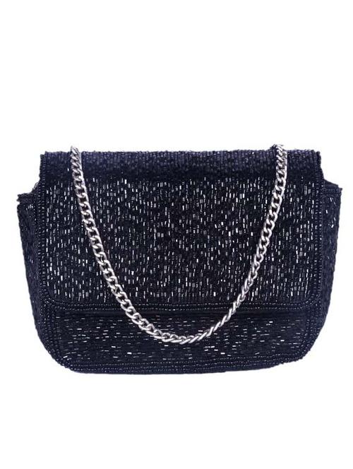 multi cotton embellished clutch cum sling - 12410099 - Very Small Image - 1