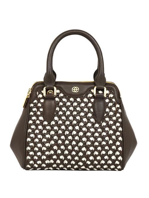 multi leather braided handbag - 12410899 - Very Small Image - 1