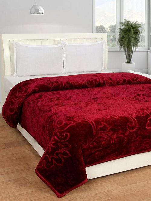 k decor soft & cozy double bed mink blanket - 12411869 - Very Small Image - 1