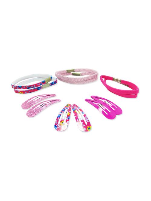 set of 5 bright coloured hair clips - 12413357 - Very Small Image - 1