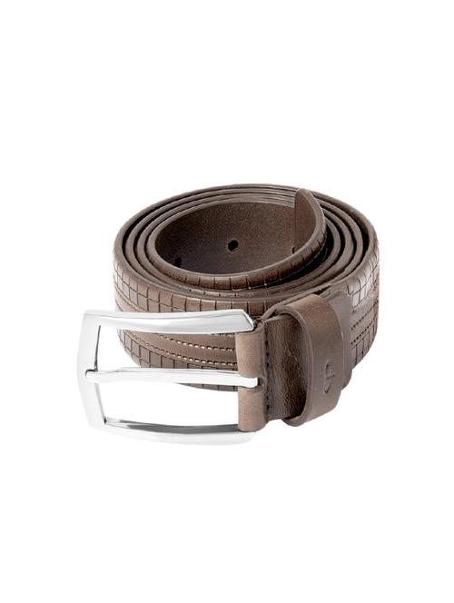 brown leather belt - 12416174 - Very Small Image - 1