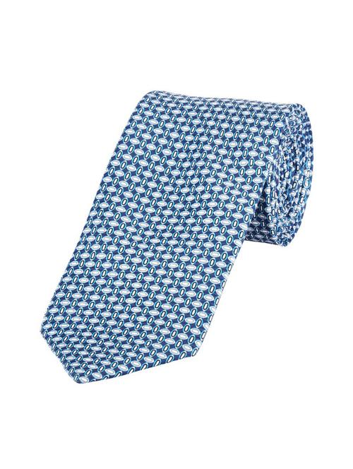 blue polyester tie - 12418945 - Very Small Image - 1