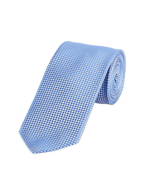 blue silk tie - 12418957 - Very Small Image - 1