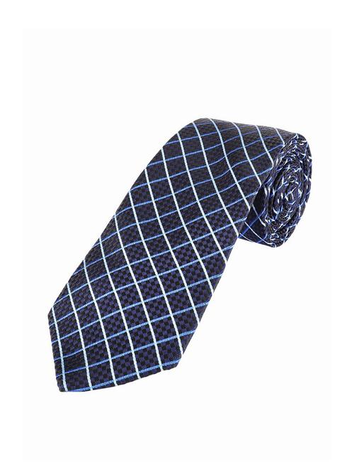 blue polyester tie - 12418984 - Very Small Image - 1