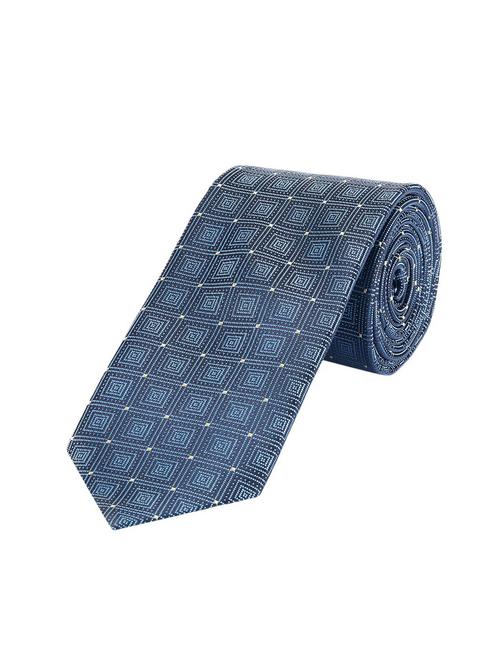 blue polyester tie - 12418986 - Very Small Image - 1