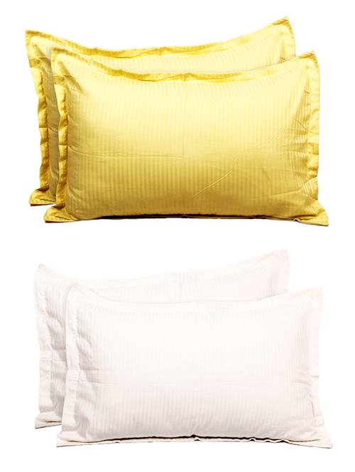 always plus set of 4 cotton multicolor pillow cover/pillow protector - 12420111 - Very Small Image - 1