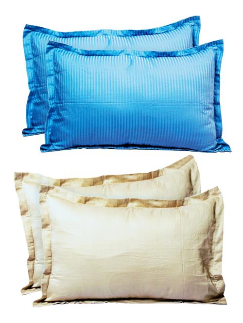 always plus set of 4 cotton multicolor pillow cover/pillow protector - 12420112 - Very Small Image - 1