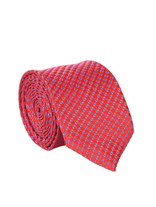 orange polyester woven tie - 12421566 - Very Small Image - 1