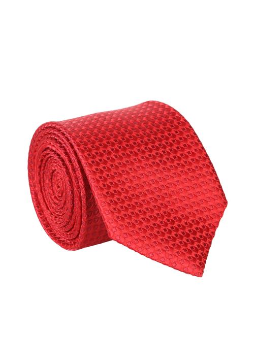 orange polyester woven tie - 12421578 - Very Small Image - 1