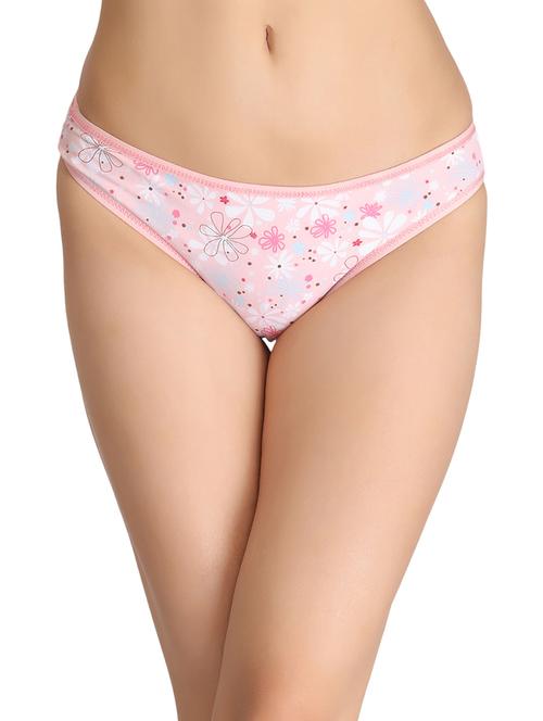 pink nylon bikni panty - 12422158 - Very Small Image - 1