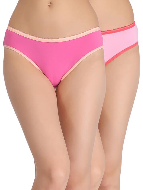 set of 2 cotton bikni panty - 12422176 - Very Small Image - 1