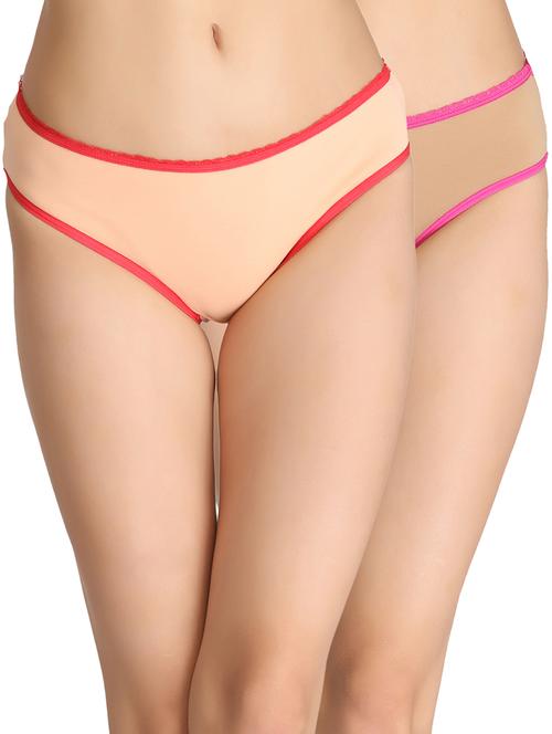 multi colored cotton panty - 12422180 - Very Small Image - 1