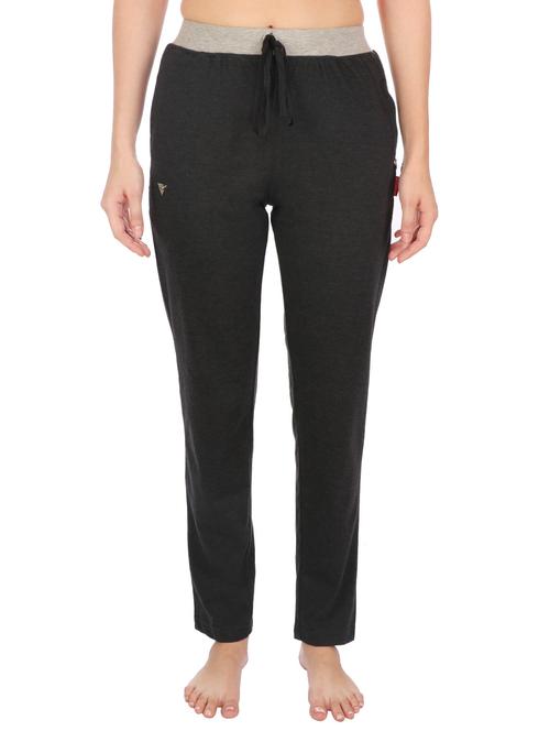 grey cotton track pants - 12424498 - Very Small Image - 1