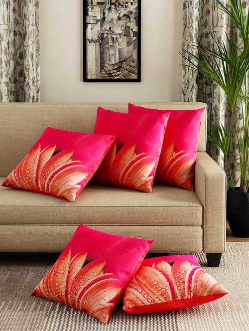 alina décor set of 5 pcs cushion cover - 12425776 - Very Small Image - 1