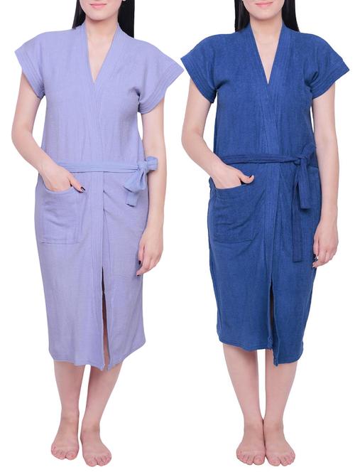 simrit women's bathrobe - 12431292 - Very Small Image - 1