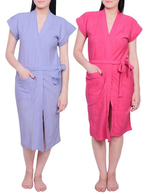 simrit women's bathrobe - 12431294 - Very Small Image - 1