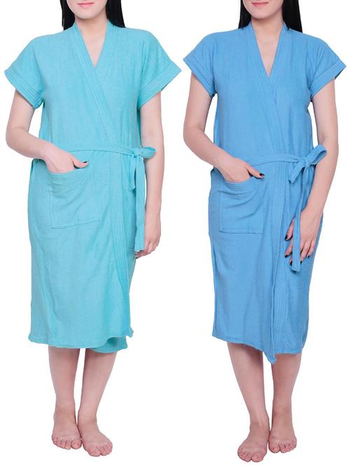simrit women's bathrobe - 12431351 - Very Small Image - 1