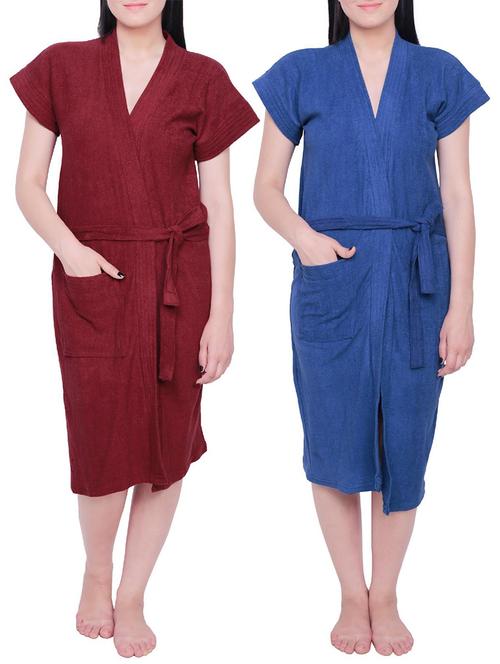 simrit women's bathrobe - 12431367 - Very Small Image - 1