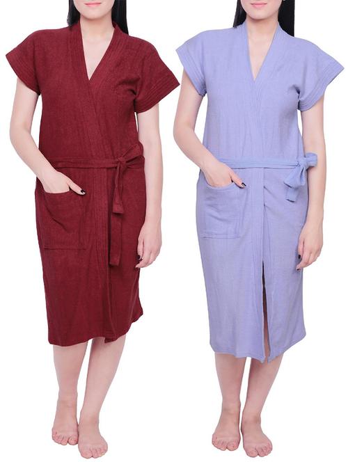 simrit women's bathrobe - 12431369 - Very Small Image - 1