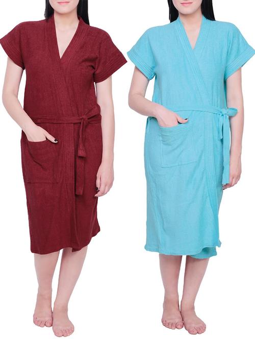 simrit women's bathrobe - 12431373 - Very Small Image - 1