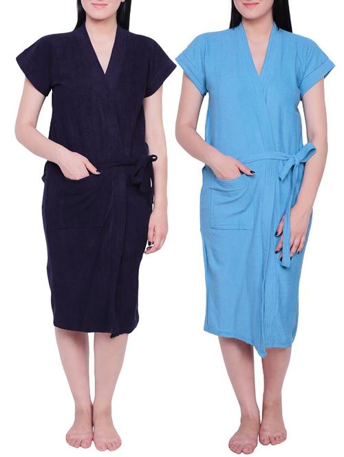 simrit women's bathrobe - 12431411 - Very Small Image - 1