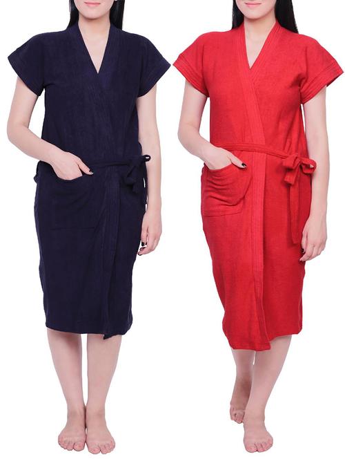simrit women's bathrobe - 12431421 - Very Small Image - 1