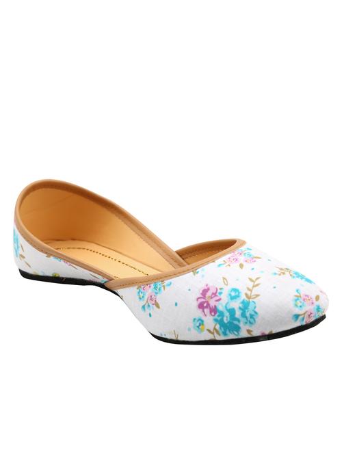 white slip on mojari - 12432317 - Very Small Image - 1